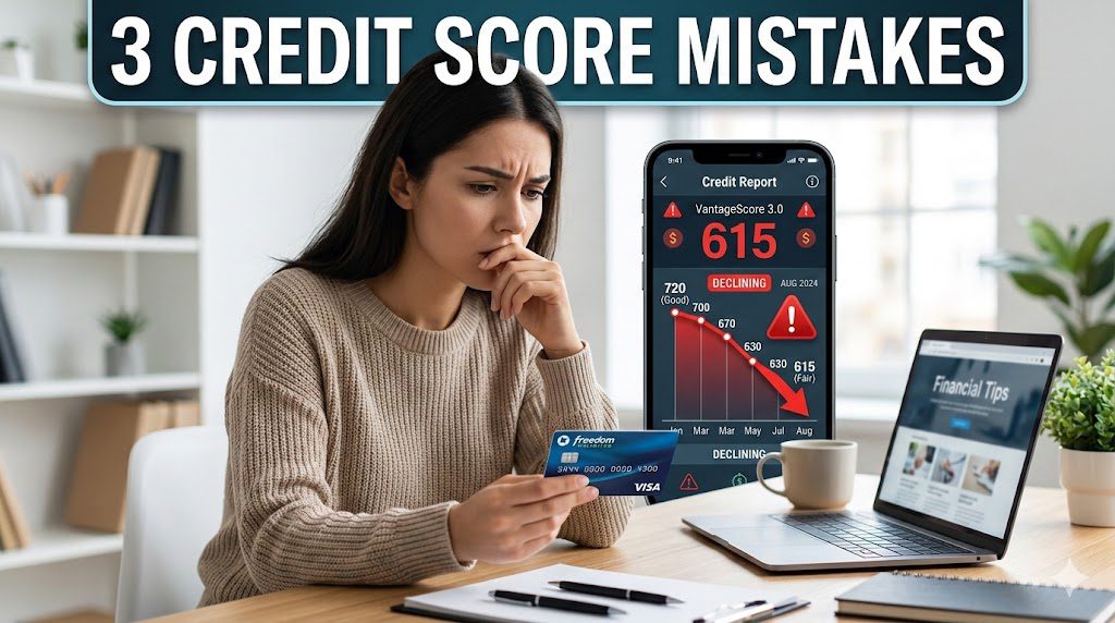 Common credit score mistakes people make in the United States