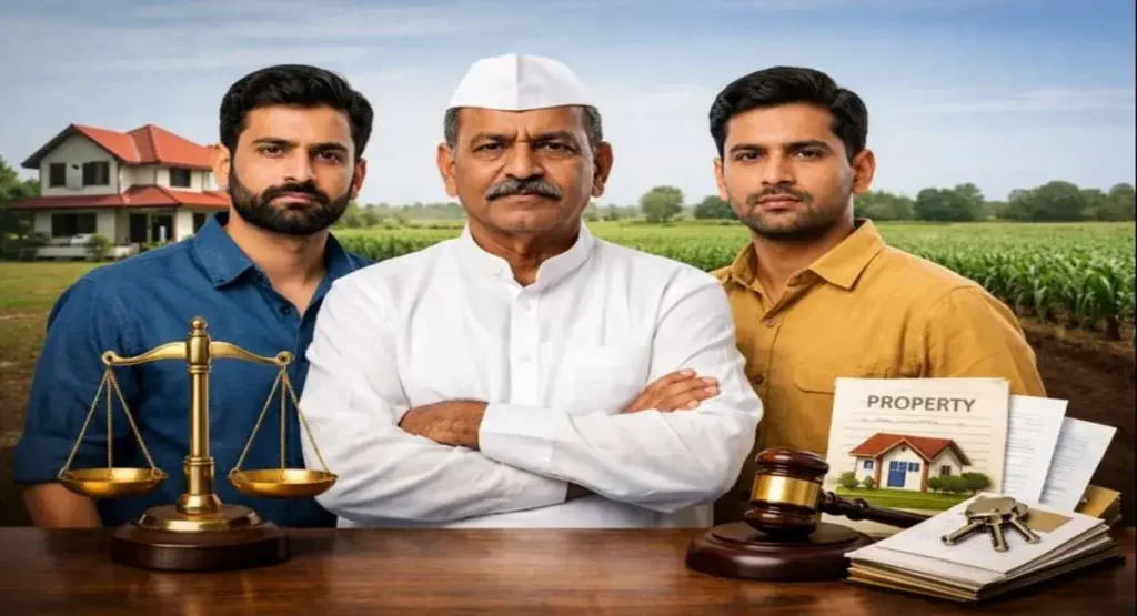 वडील जिवंत असताना खरेदी केलेली मालमत्ता सामाईक असते का? | Legal Rights in Marathi