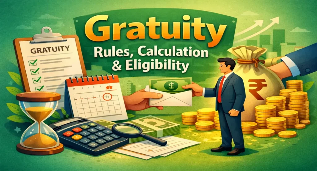 ग्रॅज्युएटी म्हणजे काय? | Gratuity Rules, Calculation, Eligibility