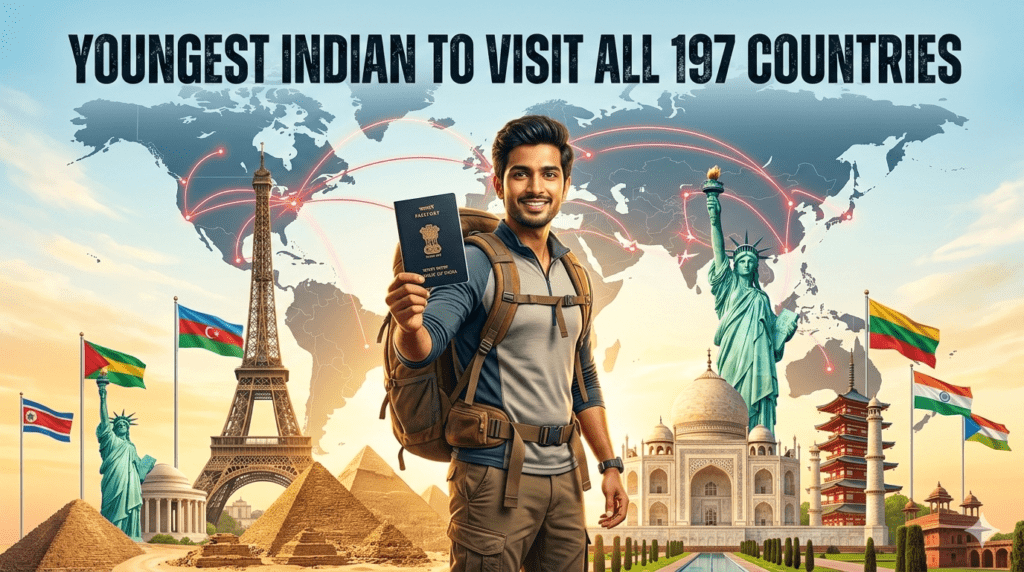 Youngest Indian to Visit All 197 Countries: The Inspiring Journey of Shubham Kumar