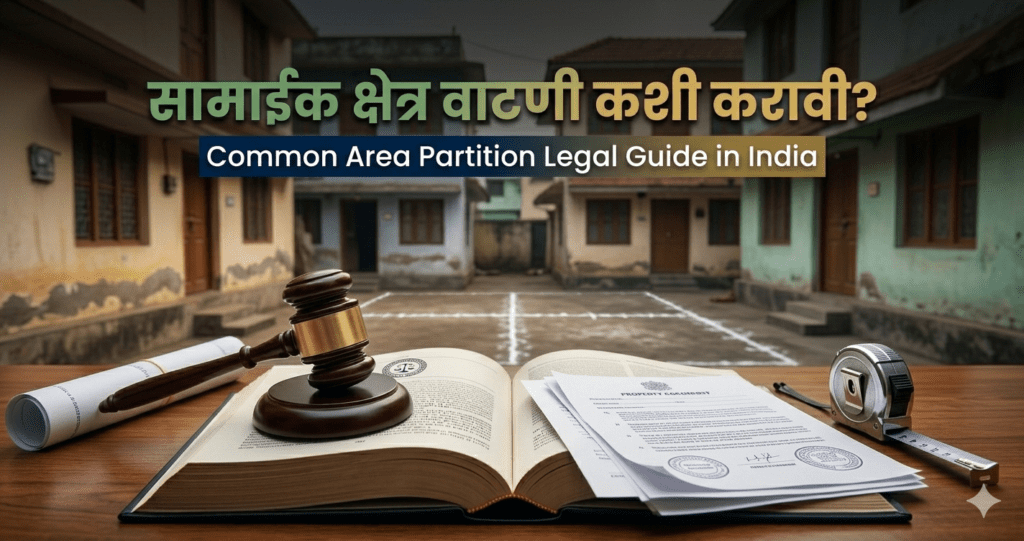 सामाईक क्षेत्र वाटणी कशी करावी? | Common Area Partition Legal Guide in India