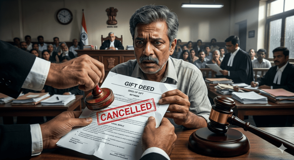Gift Deed रद्द करने के नियम क्या हैं? जानें कानून, प्रक्रिया और जरूरी शर्तें हिंदी में।